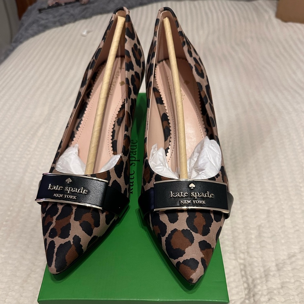 Kate Spade Leopard Pumps